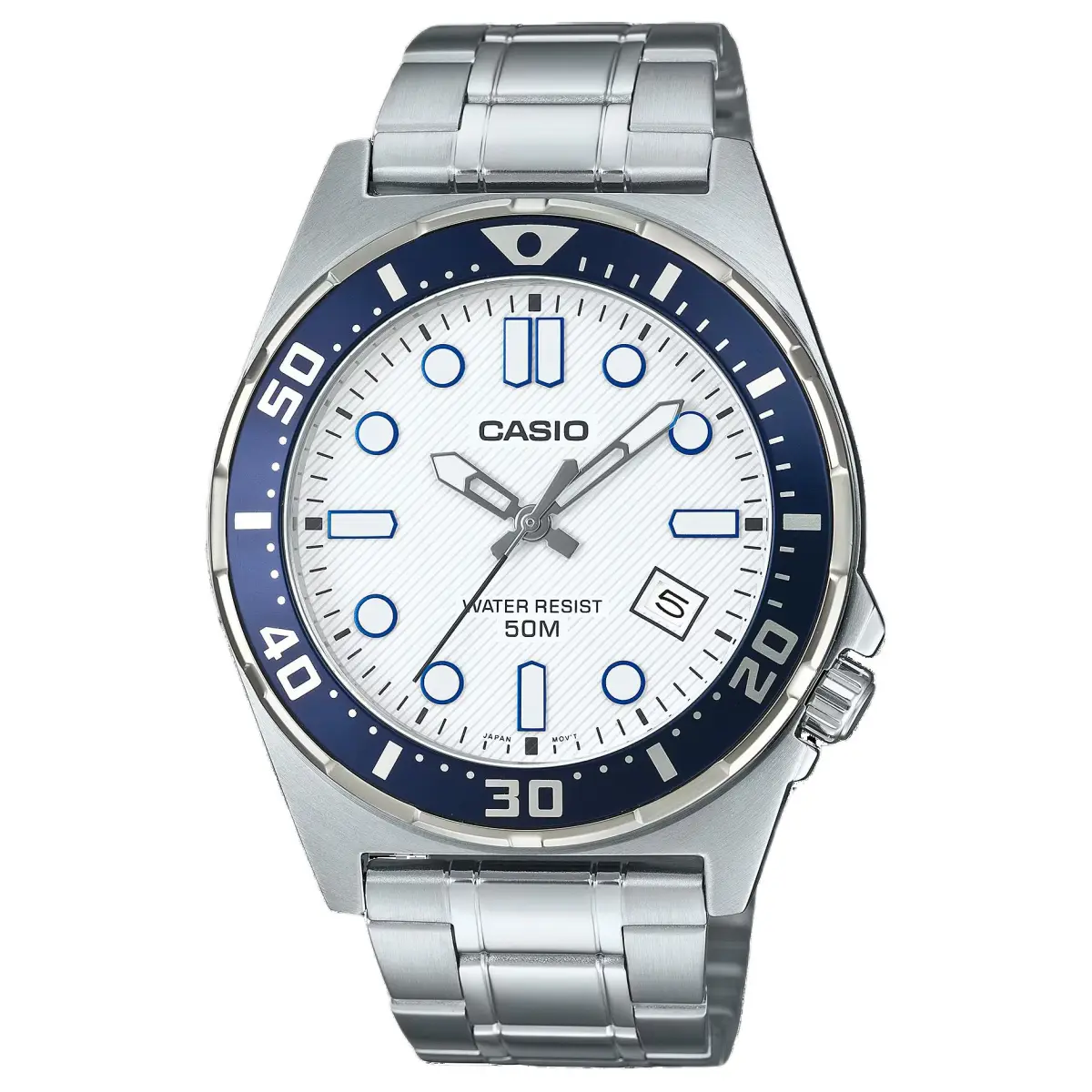 CASIO Men Standard Series White Watch MTD-135D-7AV