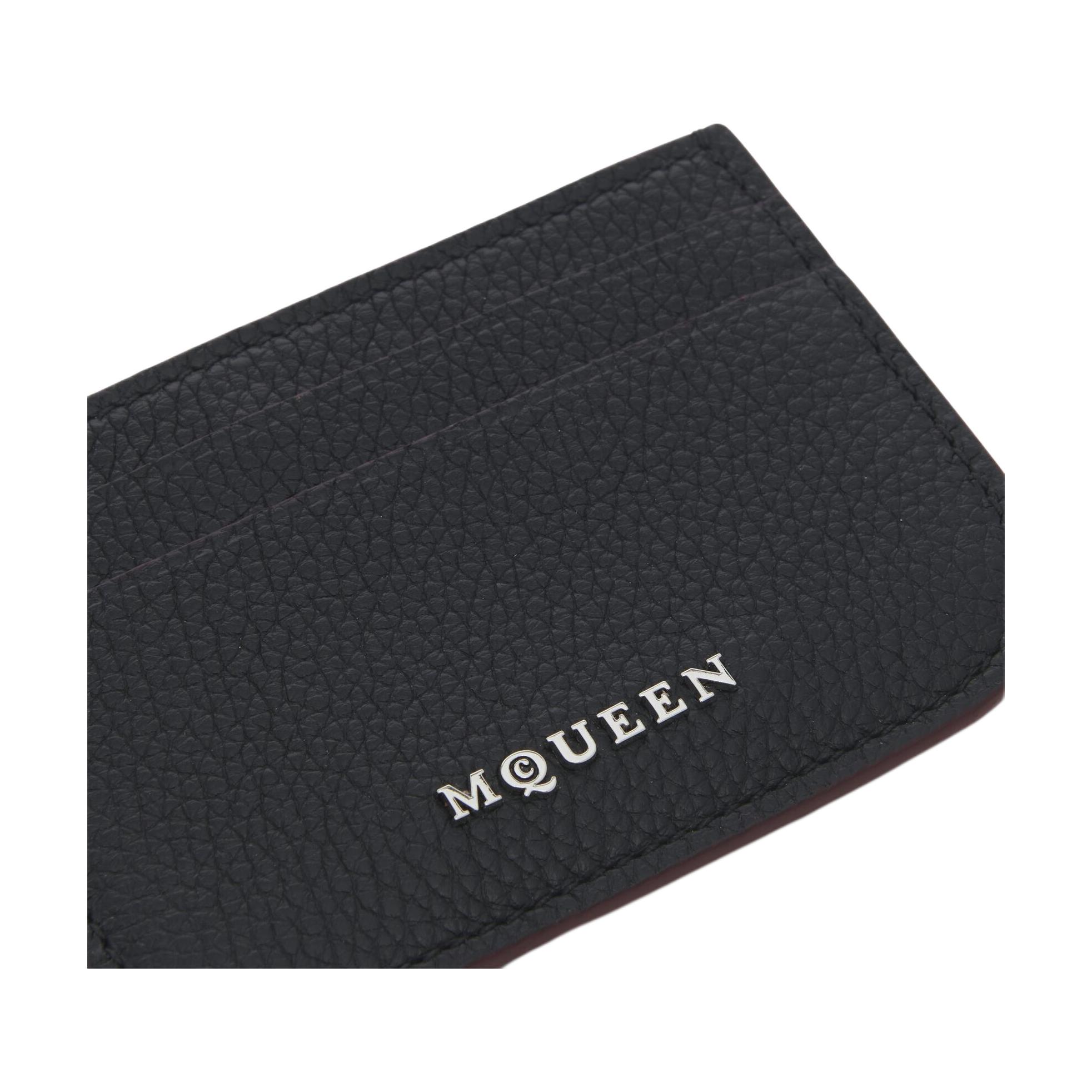 Женская сумка Alexander McQueen Sling Logo (черный) — фото 4