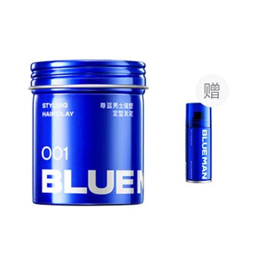 PRIME BLUE Wax, shiny set, three dimensional hair spray, long-term effect, styling, adds volume, 90g, 99 ml