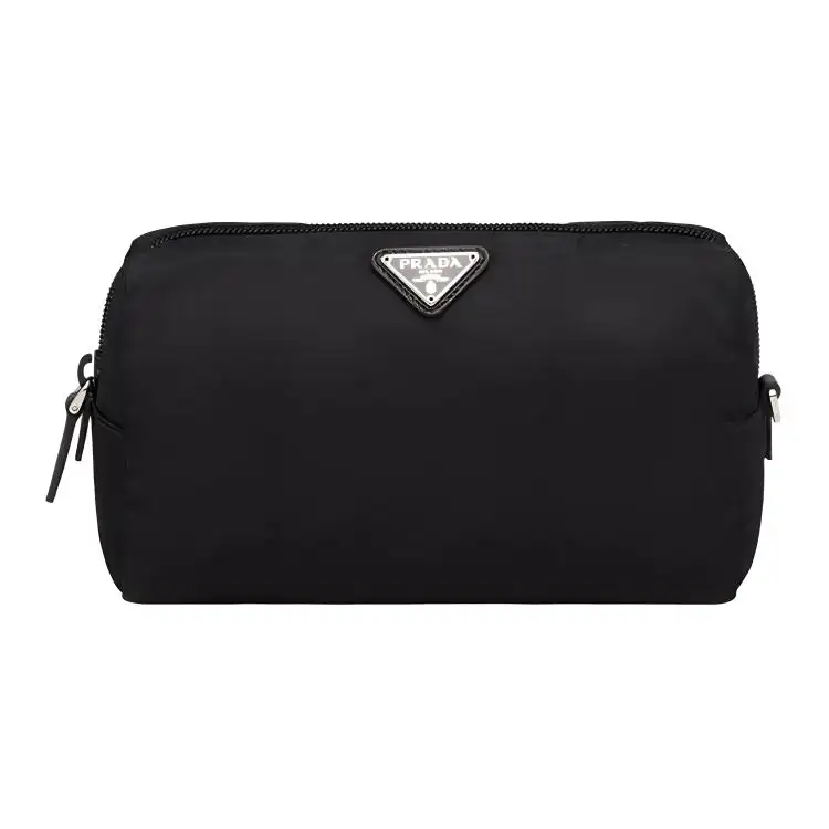 PRADA Nylon Makeup Bag Handbag Toiletry Bag Unisex Black