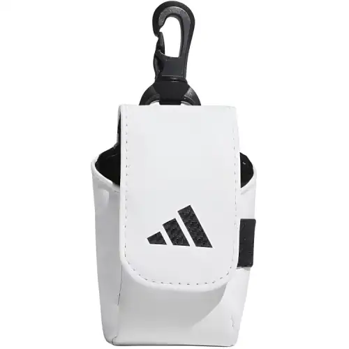 Adidas 0.1L Outdoor Bags Polyurethane White & Black Men's