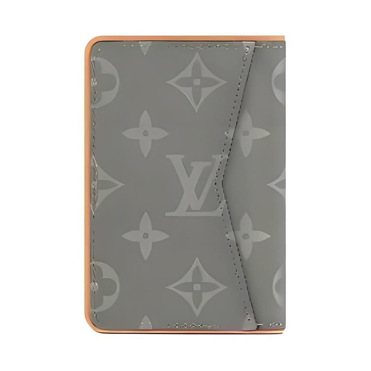 Мужской кошелек Louis Vuitton (серый) — фото 2