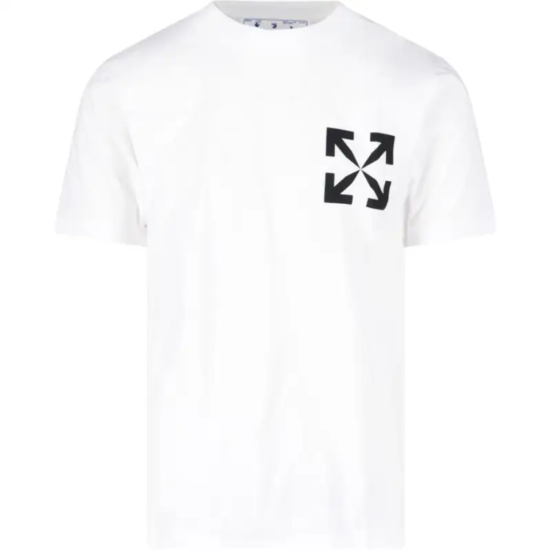 Off- Arrow Logo Crewneck T-Shirt