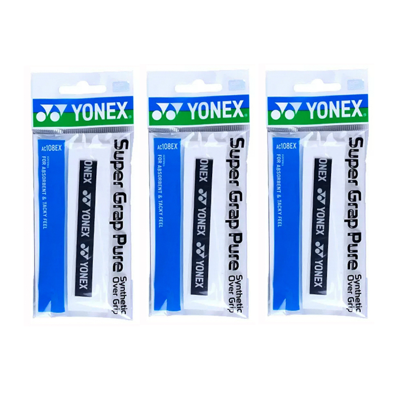 YONEX Badminton Grip Tapes Flat Non Porous Adhesive Polyurethane Net Feather All Unisex