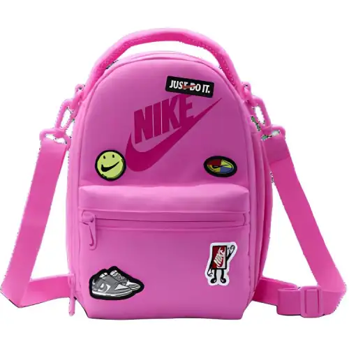 Nike Polyester One Shoulder Crossbody Storage Bag Regular Women's Pink