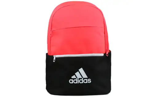 Adidas Polyester Backpack Regular Unisex Red Black Multicolor
