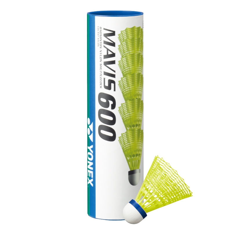 YONEX M600 Nylon Shuttlecock 6 Pack Training Outdoor Indoor Shuttlecocks