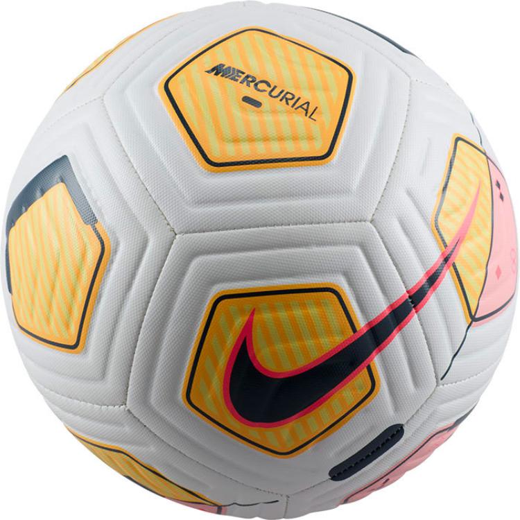 Nike Size 4 Ball Size 5 Ball Soccer Ball Rubber Unisex White Orange