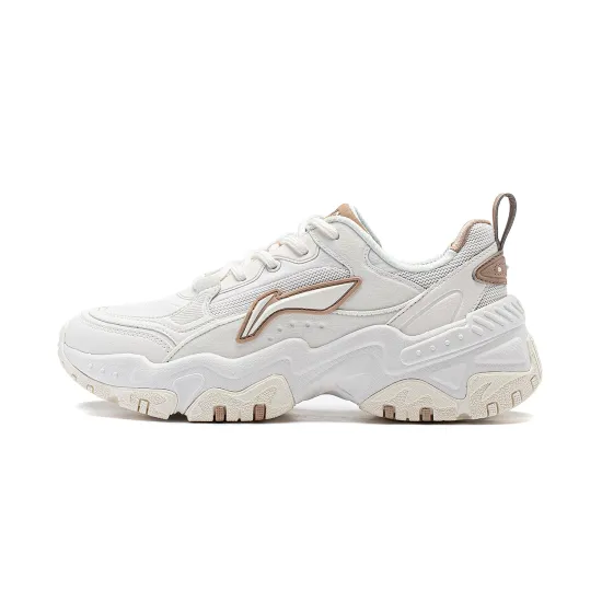 LINING Sports Life Collection Casual Shoes Women's Low-Top White