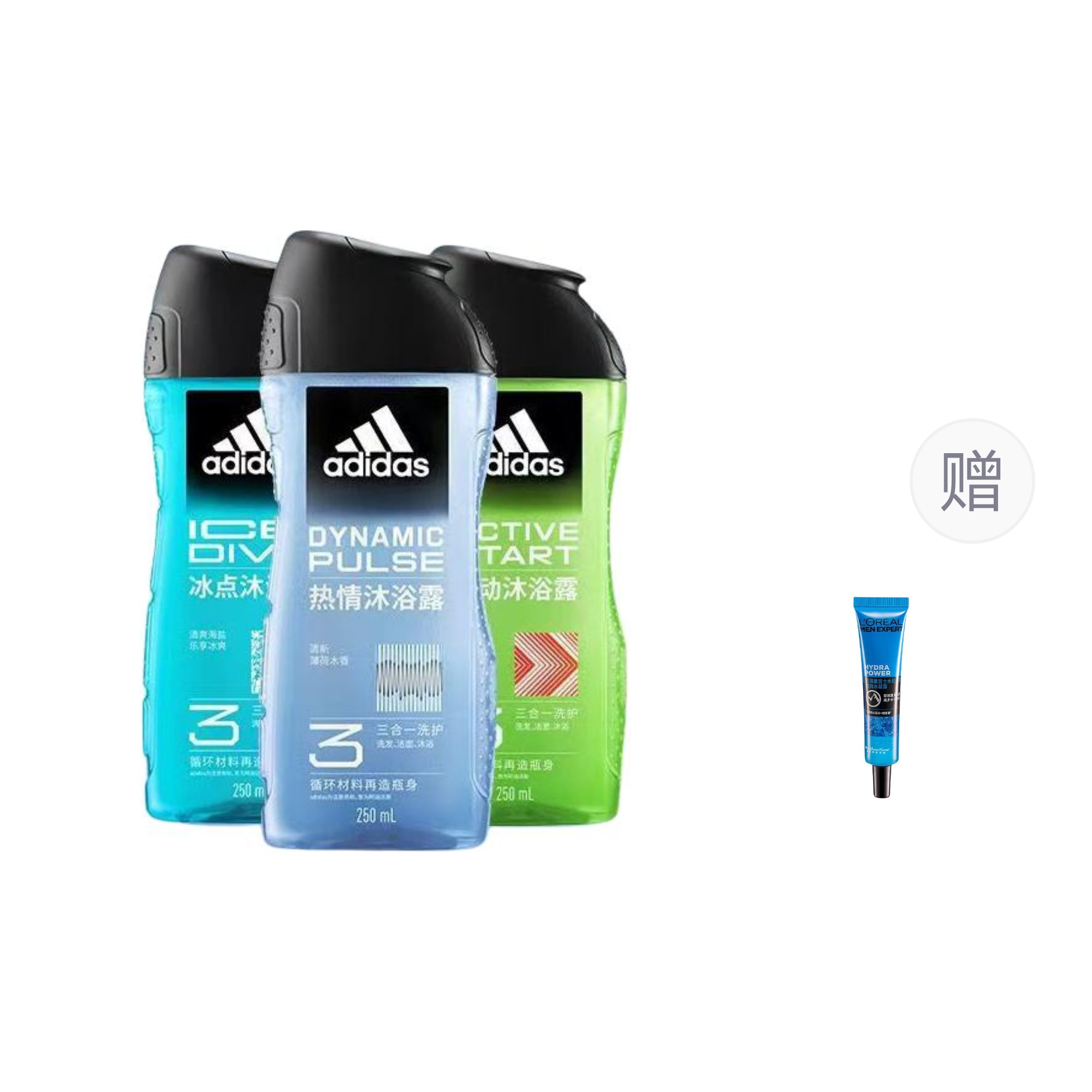 Гель для душа adidas (прозрачный)