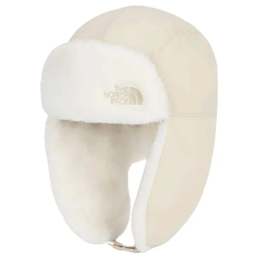 THE NORTH FACE Thickened And Fleece Lined Polyester Trapper Hats Unisex Beige