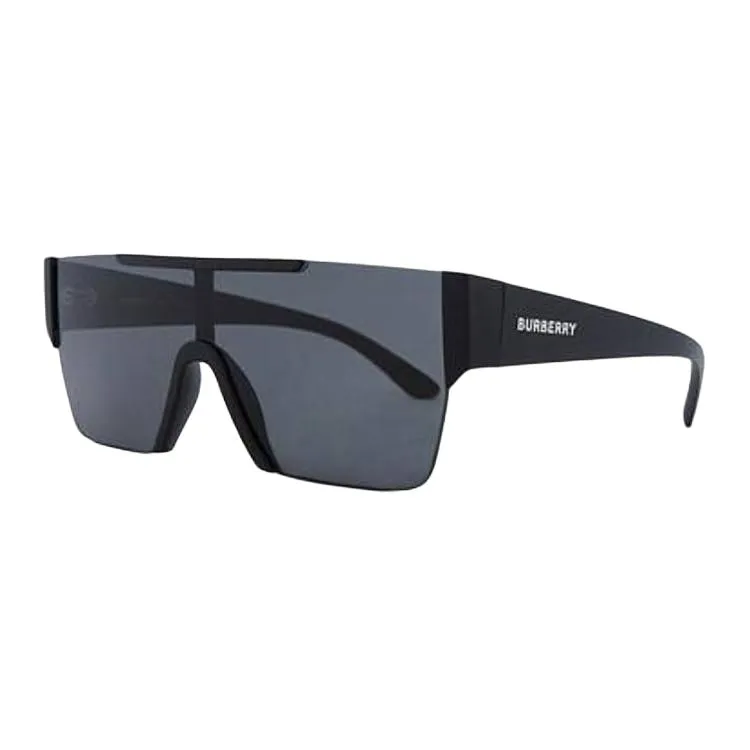 Burberry Irregular Shape Sunglasses Men's Black