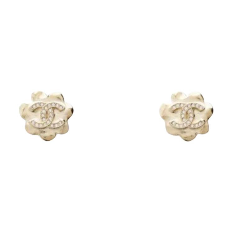 Женские серьги Chanel (золотые)