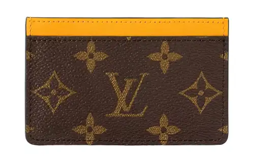 LOUIS VUITTON Card Holder Pm Colormania Jaune Mat