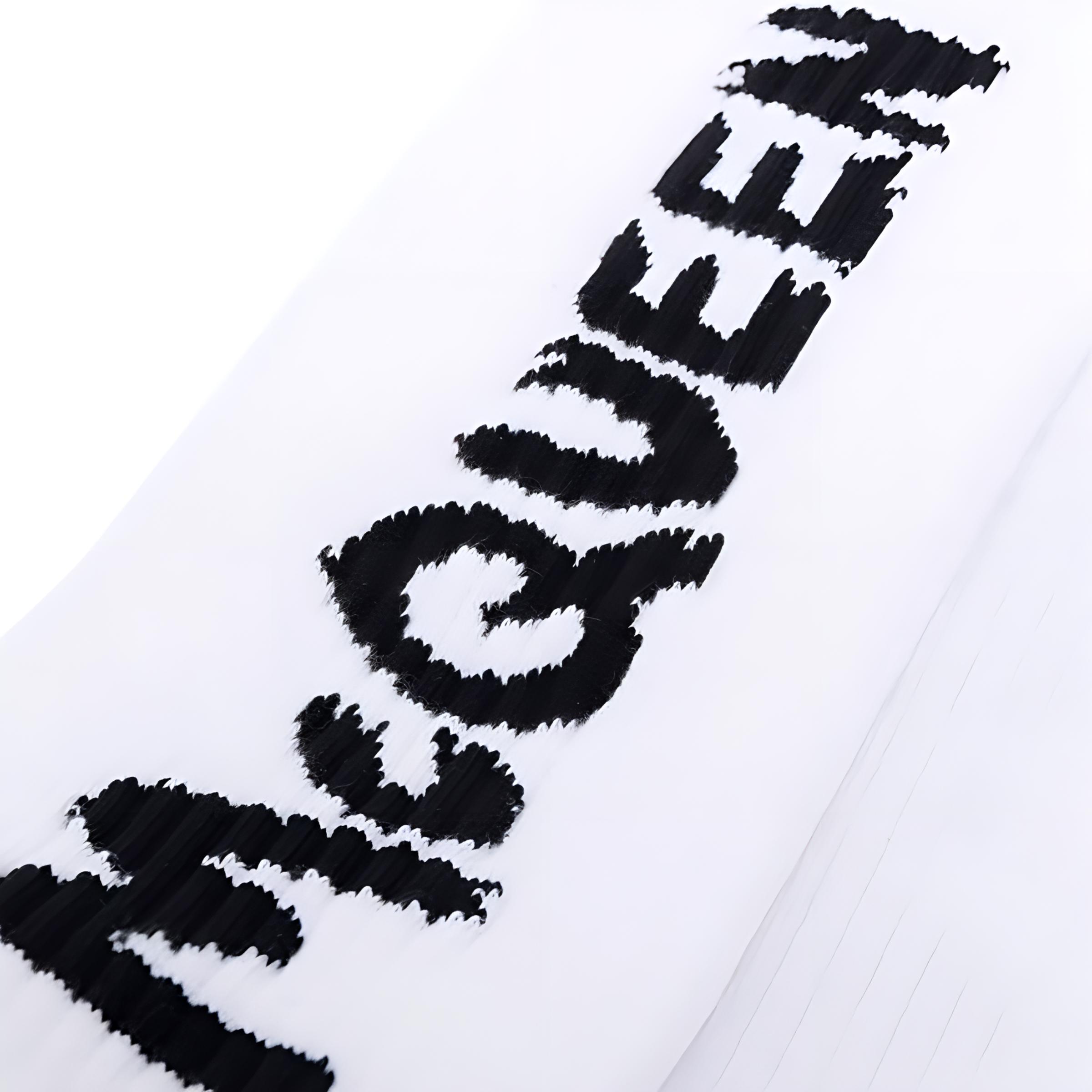 Alexander McQueen Graffiti Logo Intarsia Socks