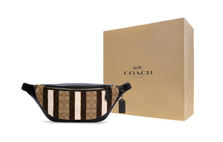 Мужская сумка COACH Warren 33 (коричневая)