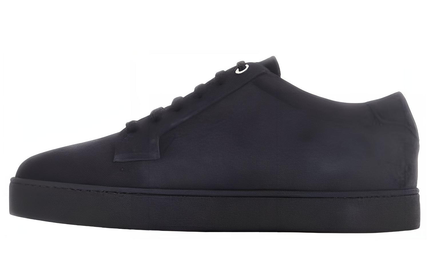 JOHN LOBB Низкая банда со шнурками панель обувь мужской стиль темно голубой