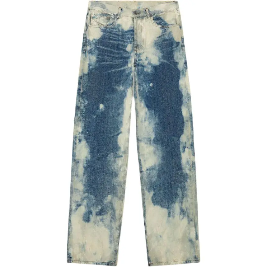 DIESEL Jeans Men's Blue Moderate Straight Fit Pants