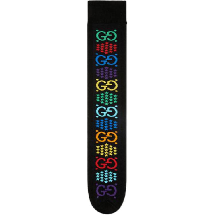 GUCCI Knee High Socks Unisex 1 Pack Black