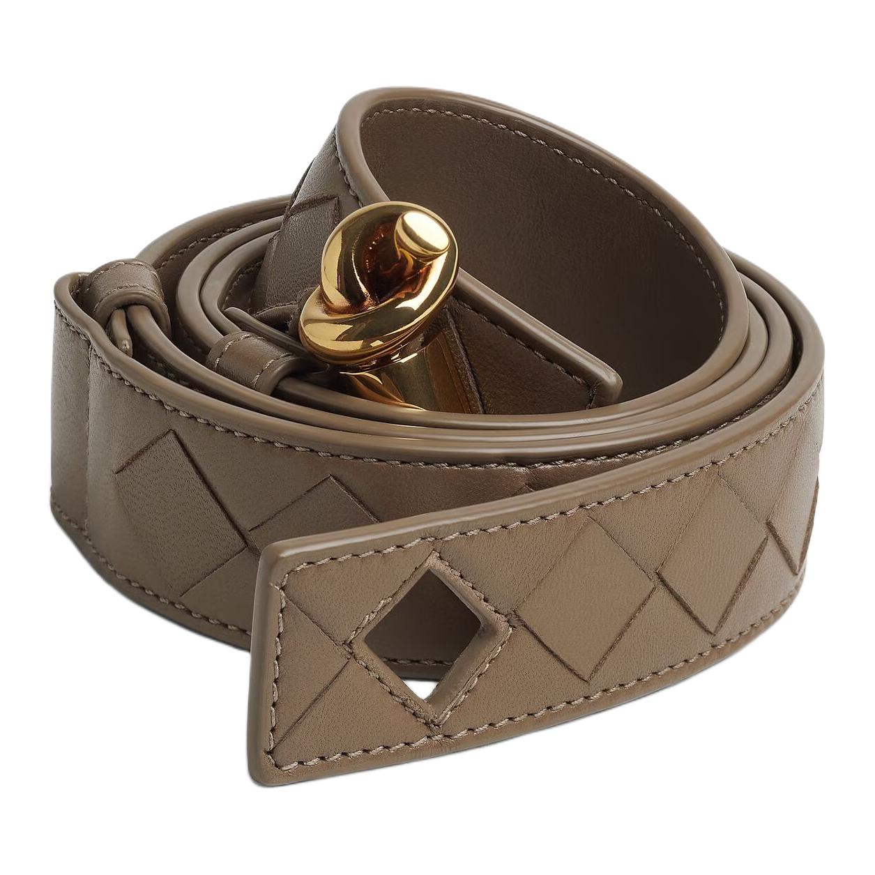 Женский ремень Bottega Bottega Veneta (светло-коричневый)