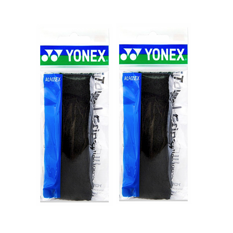 YONEX Badminton Grip Tapes Cotton Slip Resistant Moisture Wicking Thickened 2 Pack