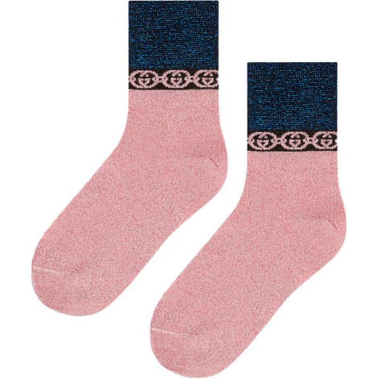 GUCCI Crew Socks Women’s 1 Pack Pink