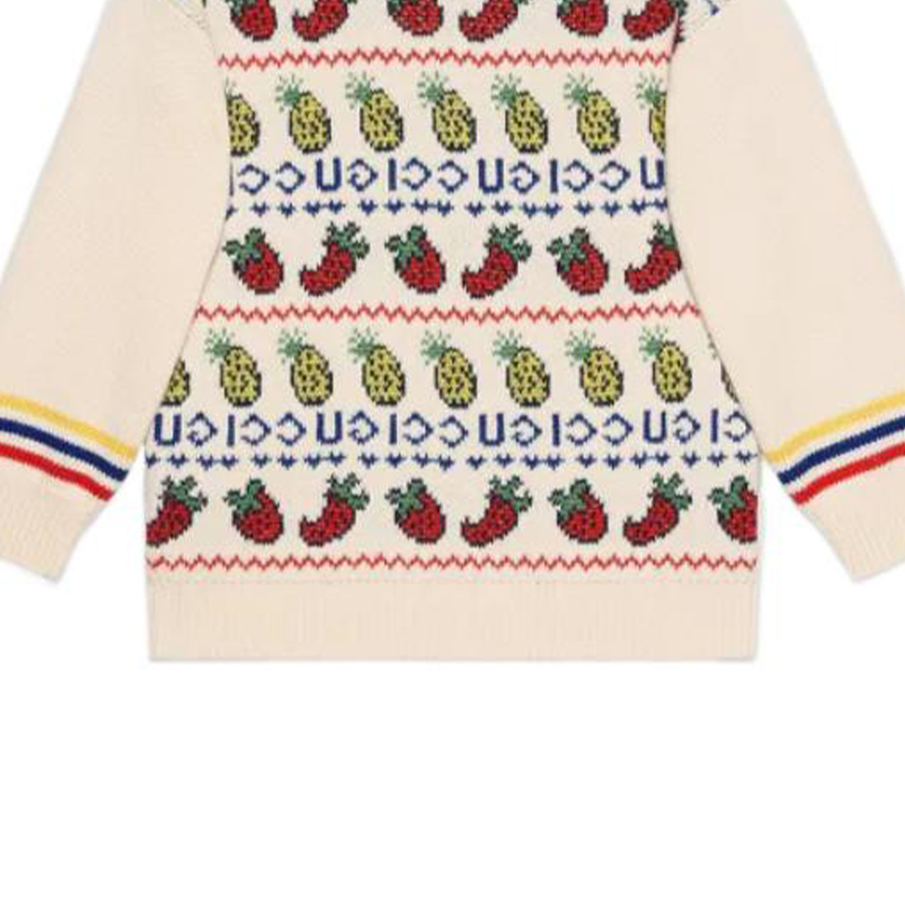 Женский свитер Gucci (бежевый) — фото 6