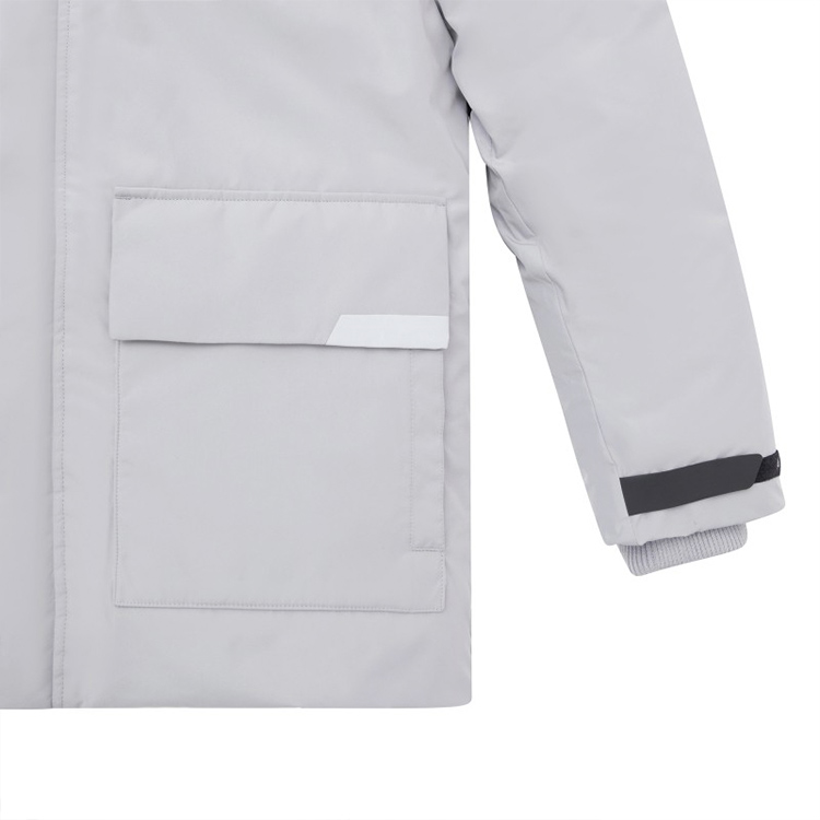 Мужская куртка New Balance Down Jacket (серая) — фото 3