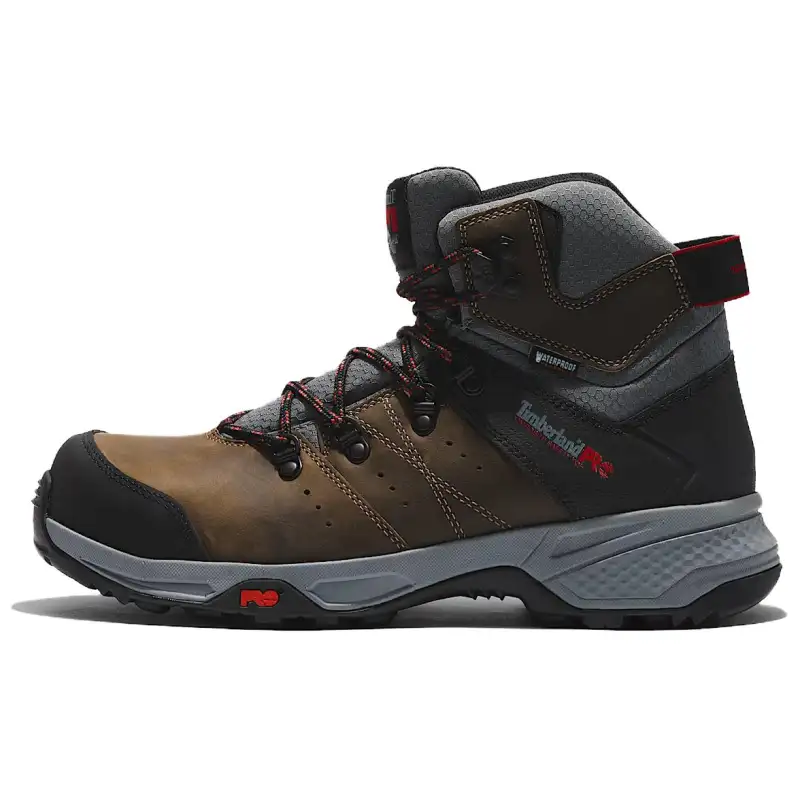 Timberland Waterproof And Wear resistant Short Outdoor Shoes Men's Brown Gray