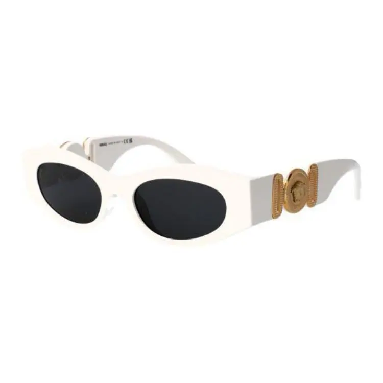 VERSACE Eyewear Oval Frame Sunglasses