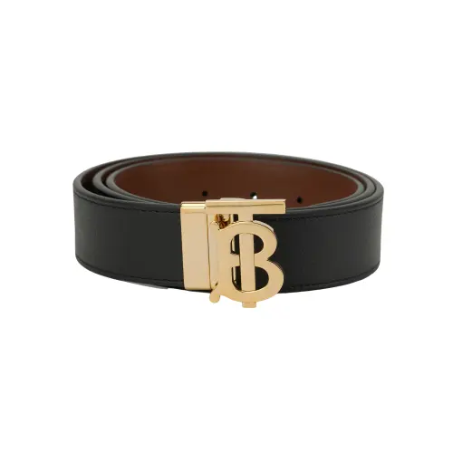 【Previous Season】reversible monogram-buckle leather belt