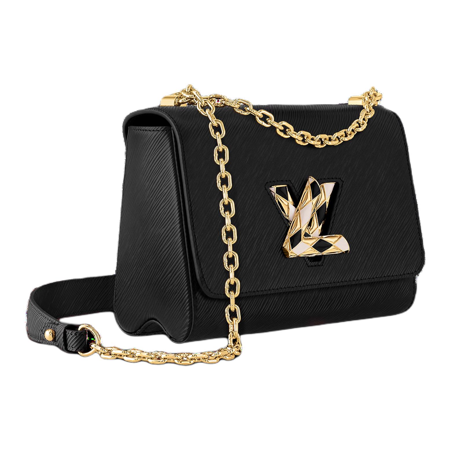Женская сумка Louis Vuitton Twist (черная) — фото 2