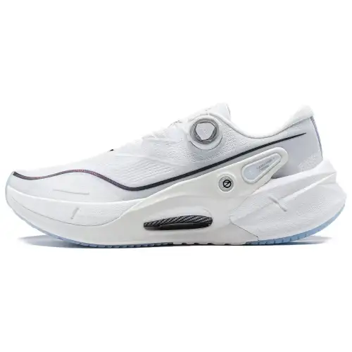 Li Ning Furious Rider 7.0 PRO V2 Slip Resistant Abrasion Resistant Low top Casual Running Shoes Women's Standard White