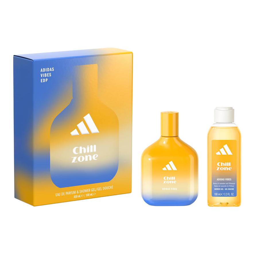 Adidas Vibes Chill Zone Perfume Sets Eau De Parfum EDP Lavender Vanilla 100ml+100ml