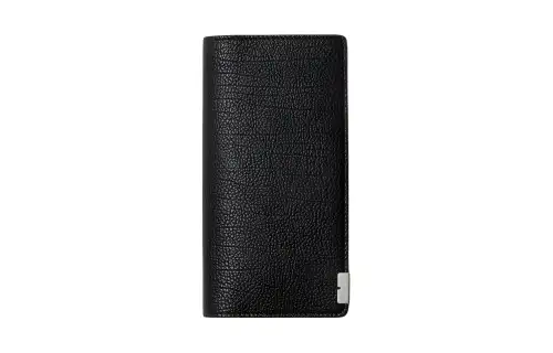 Burberry Calfskin Wallet Men's Black
