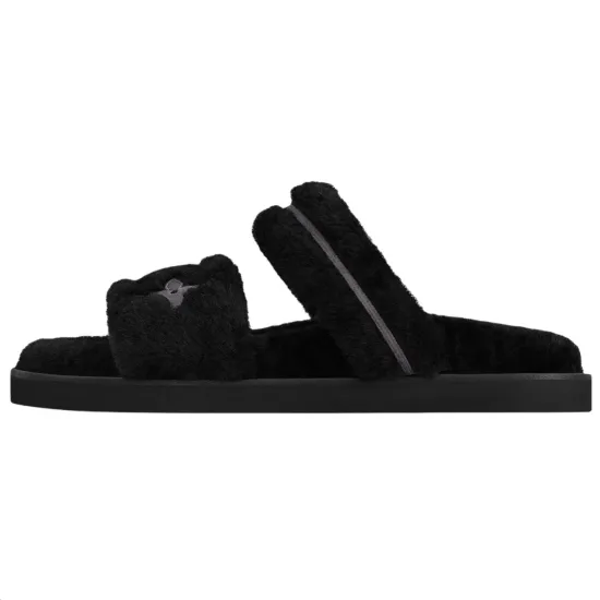 LOUIS VUITTON FLIGHT MODE Slide Slippers Women's Black