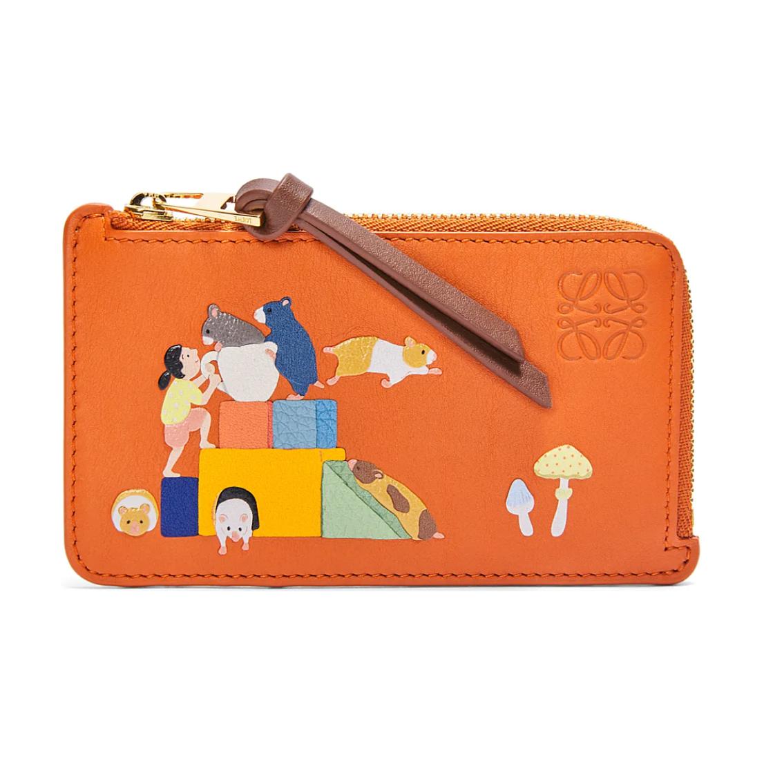 Женская сумка LOEWE x Suna Fujita (оранжевая)