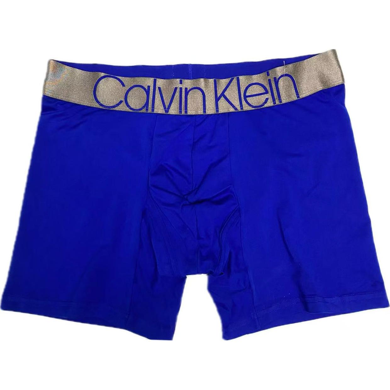 Мужские трусы CALVIN KLEIN Boxer Brief (синие)