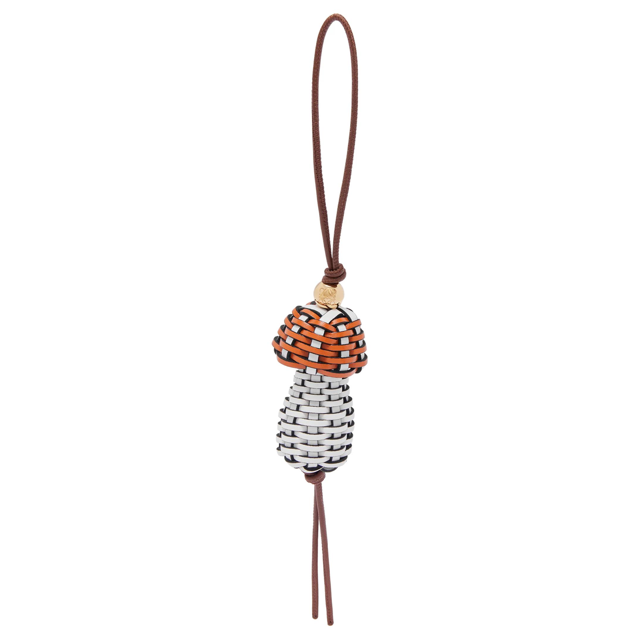 На брелок LOEWE x Suna Fujita (оранжево-белый)