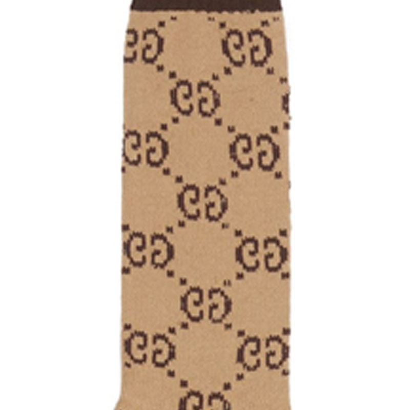 Gg pattern socks