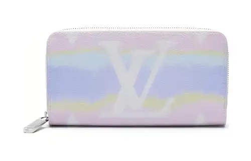 LOUIS VUITTON Zippy Wallet Lv Escale Pastel
