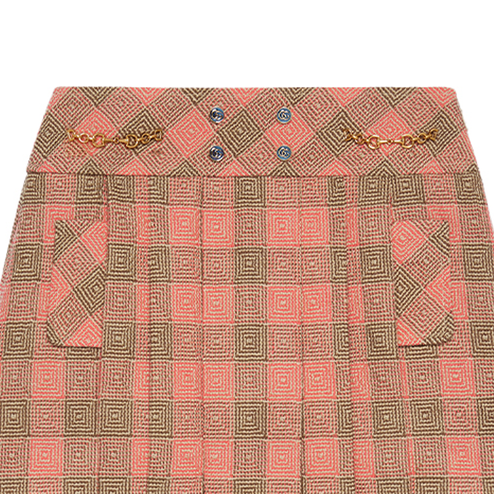 Юбка Gucci (розовая) — фото 2