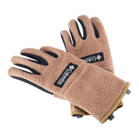 Columbia Polyester, Elastane Sports Gloves Women's Brown