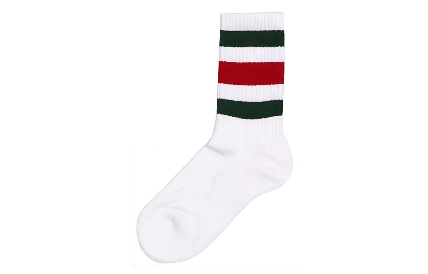 GUCCI Striped Web Socks