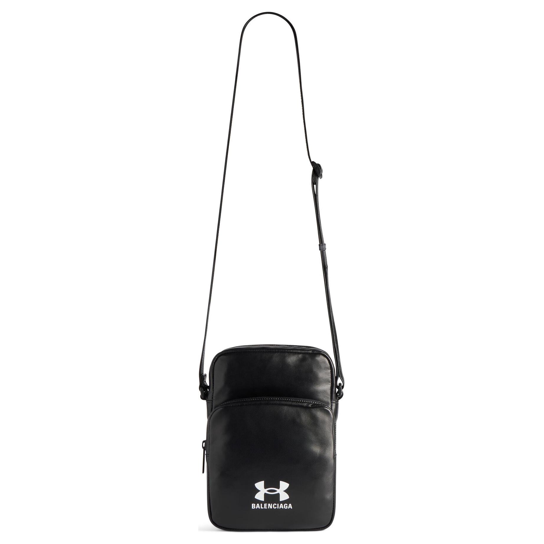 Мужская сумка Balenciaga x Under Armour (черная)