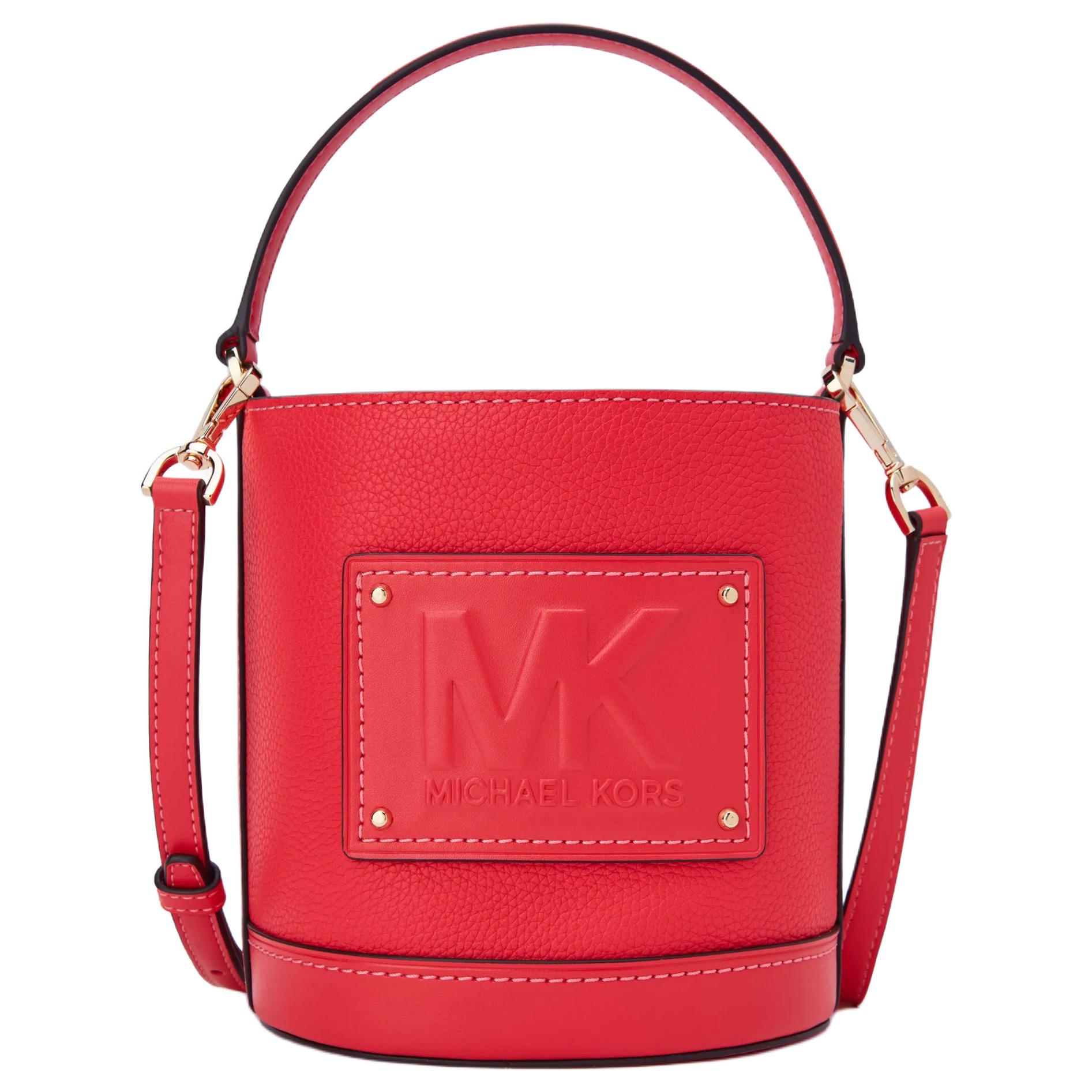 Женская сумка-ведро MICHAEL KORS Kimber (коралловая)