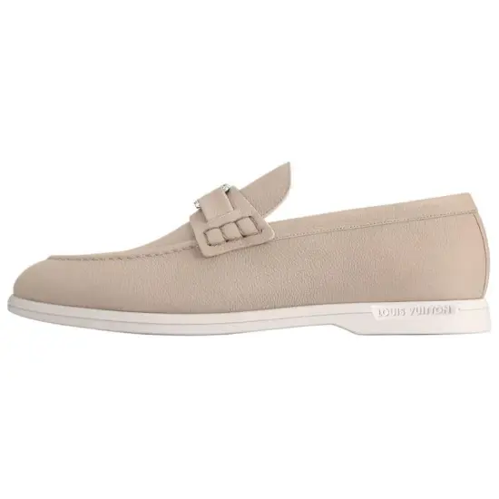 LOUIS VUITTON Estate Loafers Men Beige