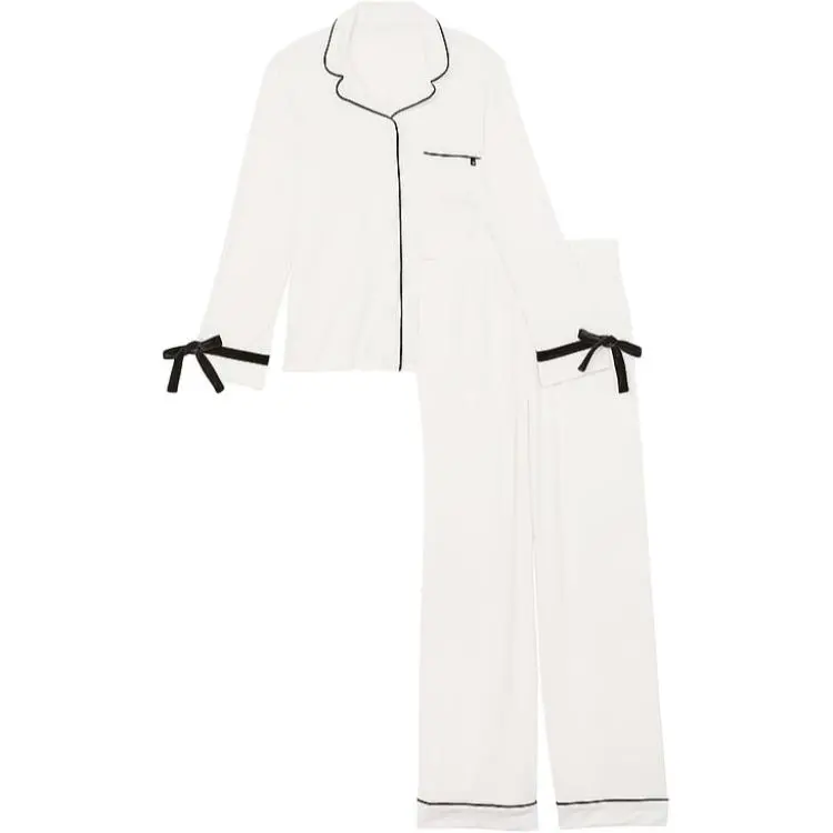 Victoria's Secret Pajama Set Women's White