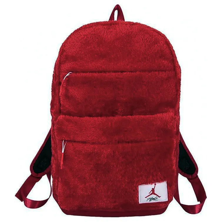Jordan Plush Backpack Regular Unisex Red