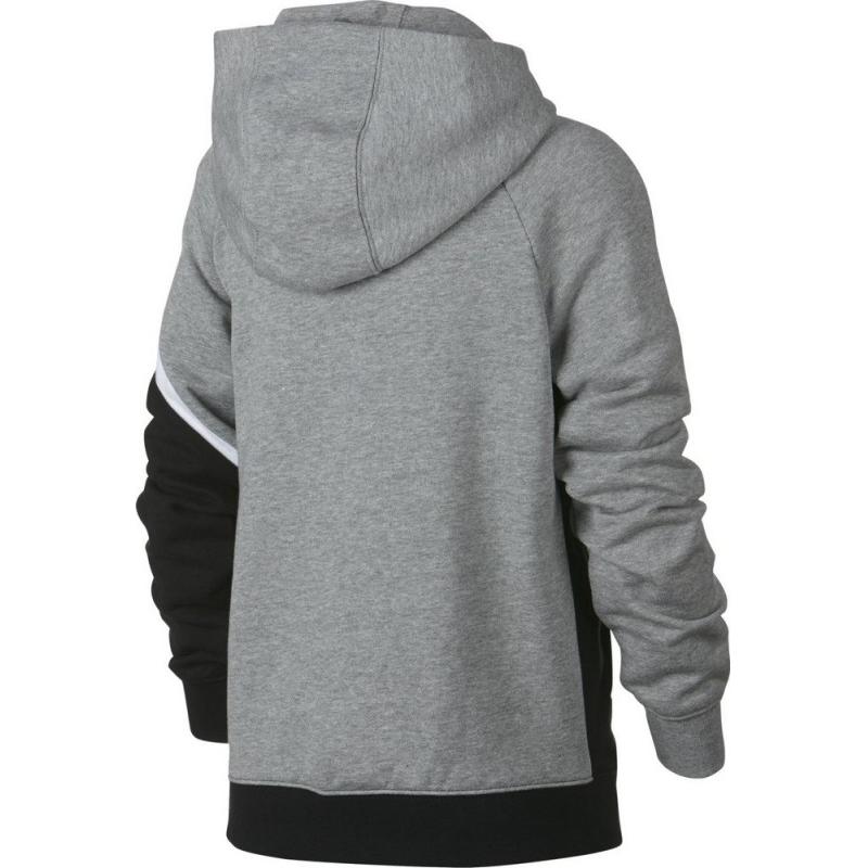 Куртка Nike (черно-серая) — фото 2